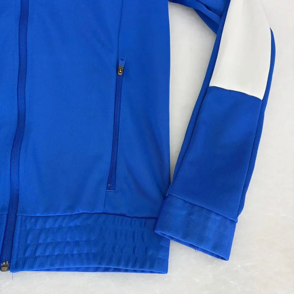 Jordan Full-Zip Track Jacket Blue White Size Small